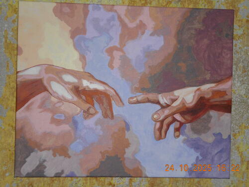 Фотографии готовых работ картин по номерам и алмазной мозаики