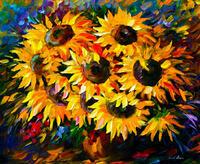 Без бренда «Собранный букет подсолнухов» в Чебоксарах в интернет-магазине  Без бренда «Собранный букет подсолнухов» в Чебоксарах