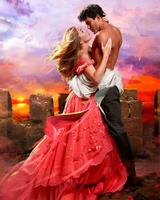 Без бренда «Страстная пара на стенах замка на закате» в Чебоксарах