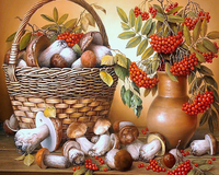 Без бренда «Корзина с грибами и рябиной» в Чебоксарах