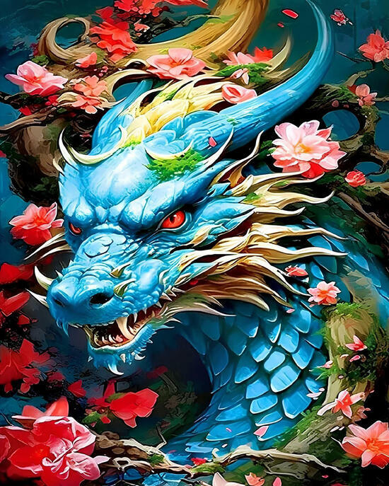 Алмазная мозаика 40x50 2KMB-4910