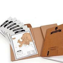 Без бренда «Скретч-карта мира стирающаяся. Карта путешествий» в Чебоксарах