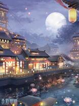 Без бренда «Ночной город на фоне луны» в Чебоксарах