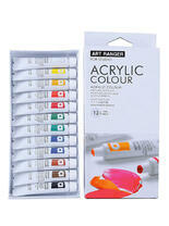 Без бренда «Коробка 48 шт.: Акриловые краски «Две картинки» 12 шт. по 12 мл, проф. пигмент» в Чебоксарах