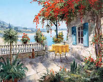 Без бренда «Летняя терраса у залива (20шт)» в Чебоксарах