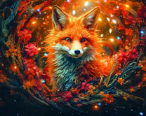 Хитрая лисица