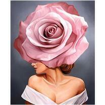 Без бренда «Девушка с розовой розой на голове» в Чебоксарах