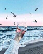 Без бренда «Бокал вина и рассветное море» в Чебоксарах в интернет-магазине  Без бренда «Бокал вина и рассветное море» в Чебоксарах