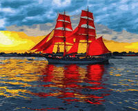 Без бренда «Корабль с алыми парусами в заливе» в Чебоксарах в интернет-магазине Без бренда «Корабль с алыми парусами в заливе» в Чебоксарах