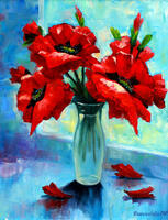 Без бренда «Букет красных маков» в Чебоксарах