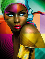 Без бренда «Голубоглазая африканская девушка» в Чебоксарах в интернет-магазине  Без бренда «Голубоглазая африканская девушка» в Чебоксарах