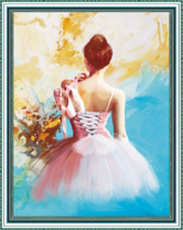 Балерина после выступления