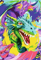 Без бренда «Стая ярких дракончиков» в Чебоксарах