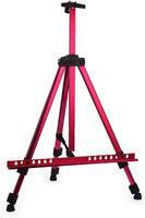 Без бренда «Коробка 25 шт.: Металлический мольберт тренога в чехле, телескопический, красный» в Чебоксарах