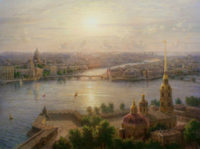 Без бренда «Вид на Петропавловскую крепость» в Чебоксарах в интернет-магазине  Без бренда «Вид на Петропавловскую крепость» в Чебоксарах