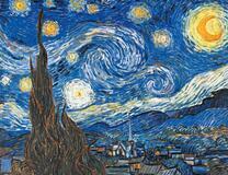 Звездное небо над ночным городом